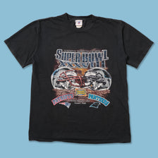 Vintage 2004 Super Bowl T-Shirt Medium / Large