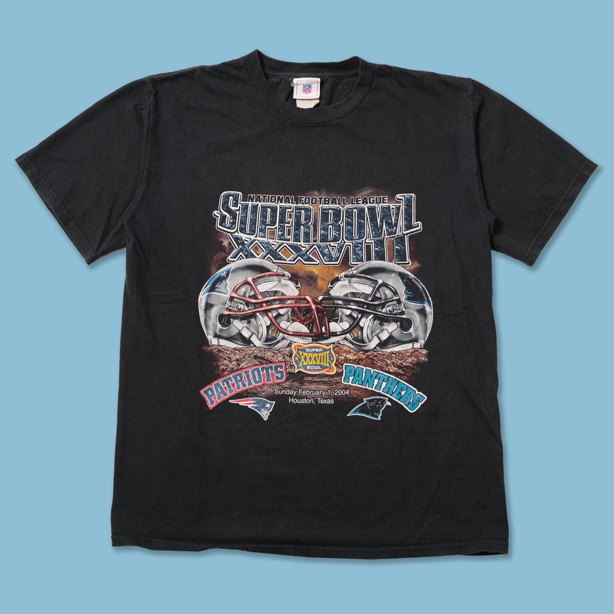 Vintage 2004 Super Bowl T-Shirt Medium / Large