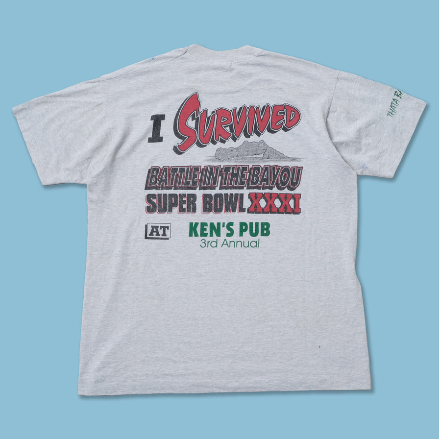 Vintage 1997 Greenbay Packers T-Shirt Medium / Large