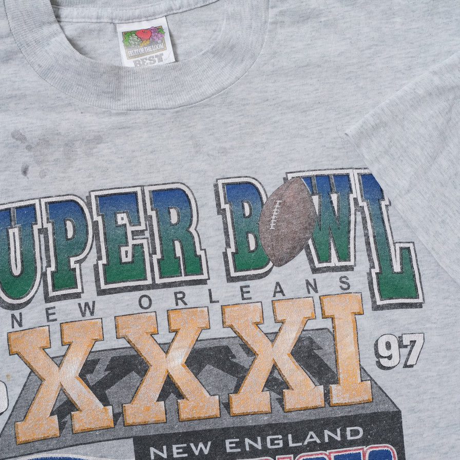 Vintage 1997 Greenbay Packers T-Shirt Medium / Large