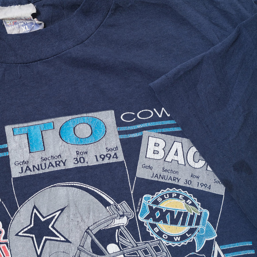 Vintage 1994 Dallas Cowboys T-Shirt Medium / Large