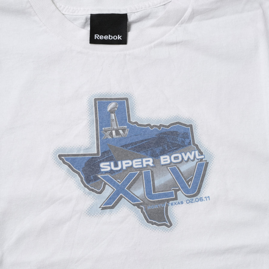 Reebok Super Bowl 2011 T-Shirt Small