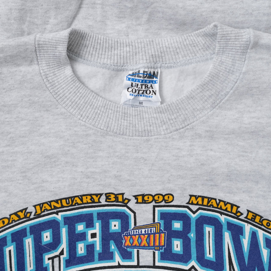 Vintage 1999 Super Bowl Sweater Medium