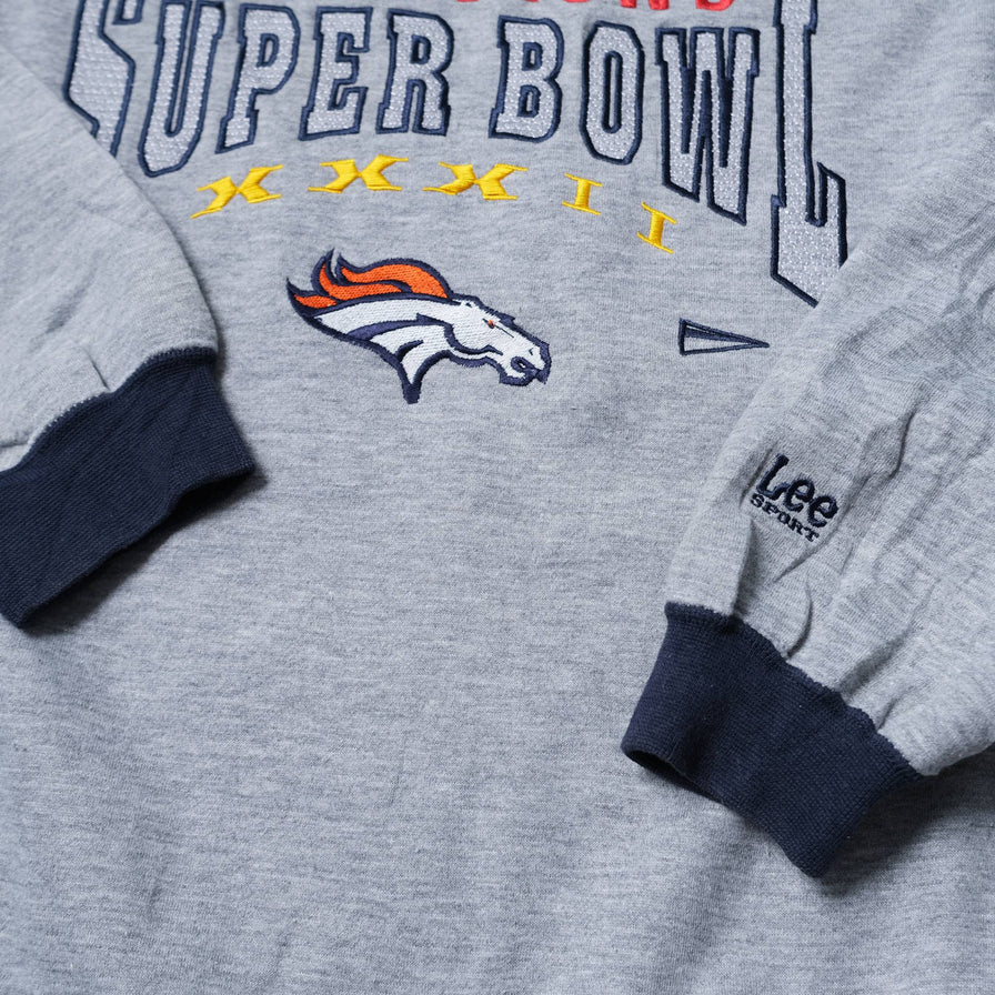 Vintage 1997 Denver Broncos Super Bowl Sweater XLarge