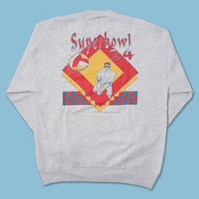 Vintage Volleyball Super Bowl Sweater Large