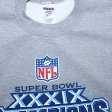 Vintage Superbowl 2005 New England Patroits Sweater Large - Double Double Vintage