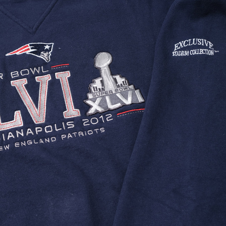 2012 Reebok New England Patriots Sweater Large / XLarge