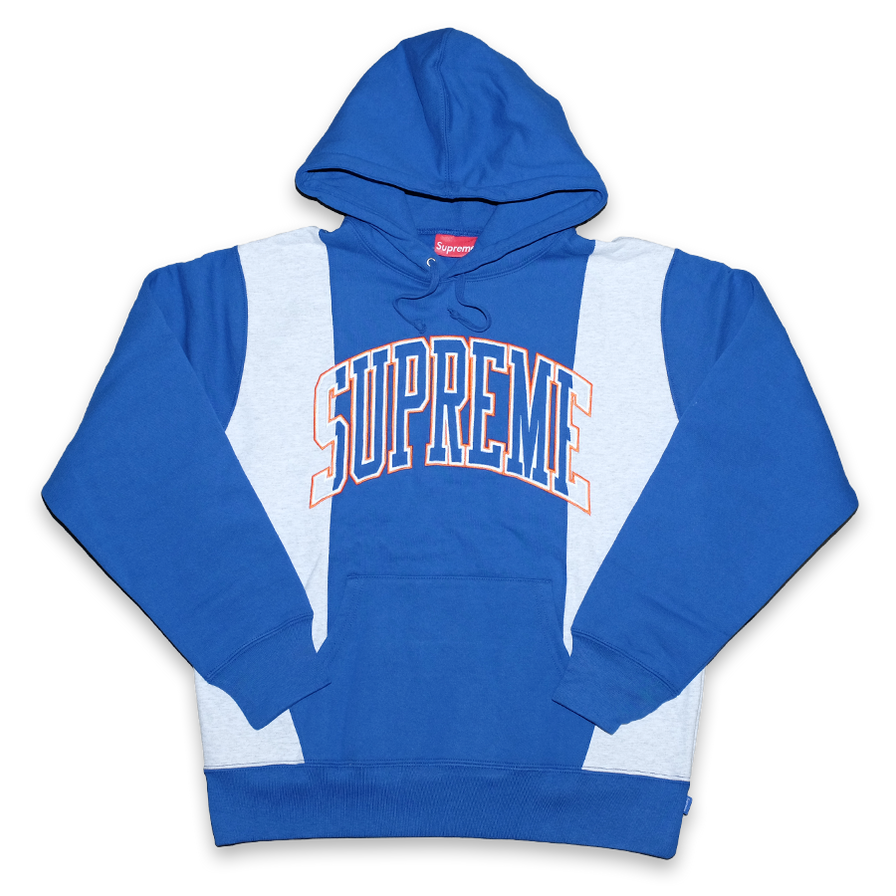 Supreme paneled hoodie top