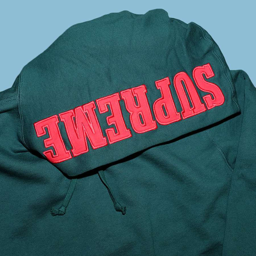 Supreme Mirrored Logo Hoody Large