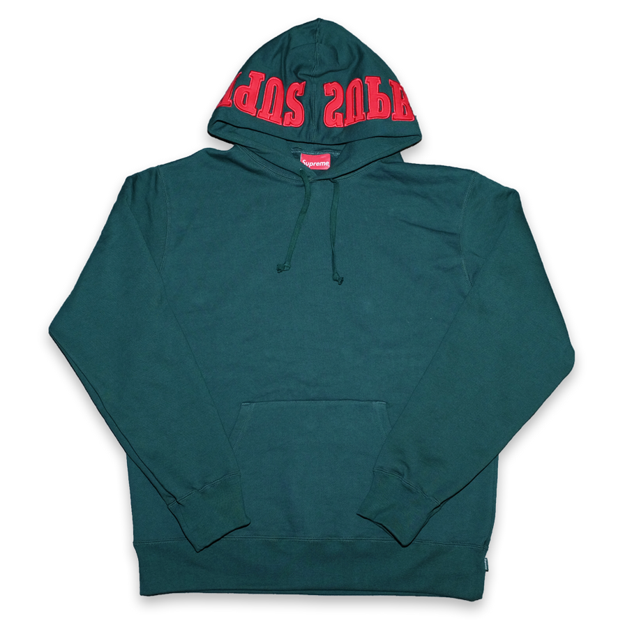 Supreme Mirrored Logo Hoody Large