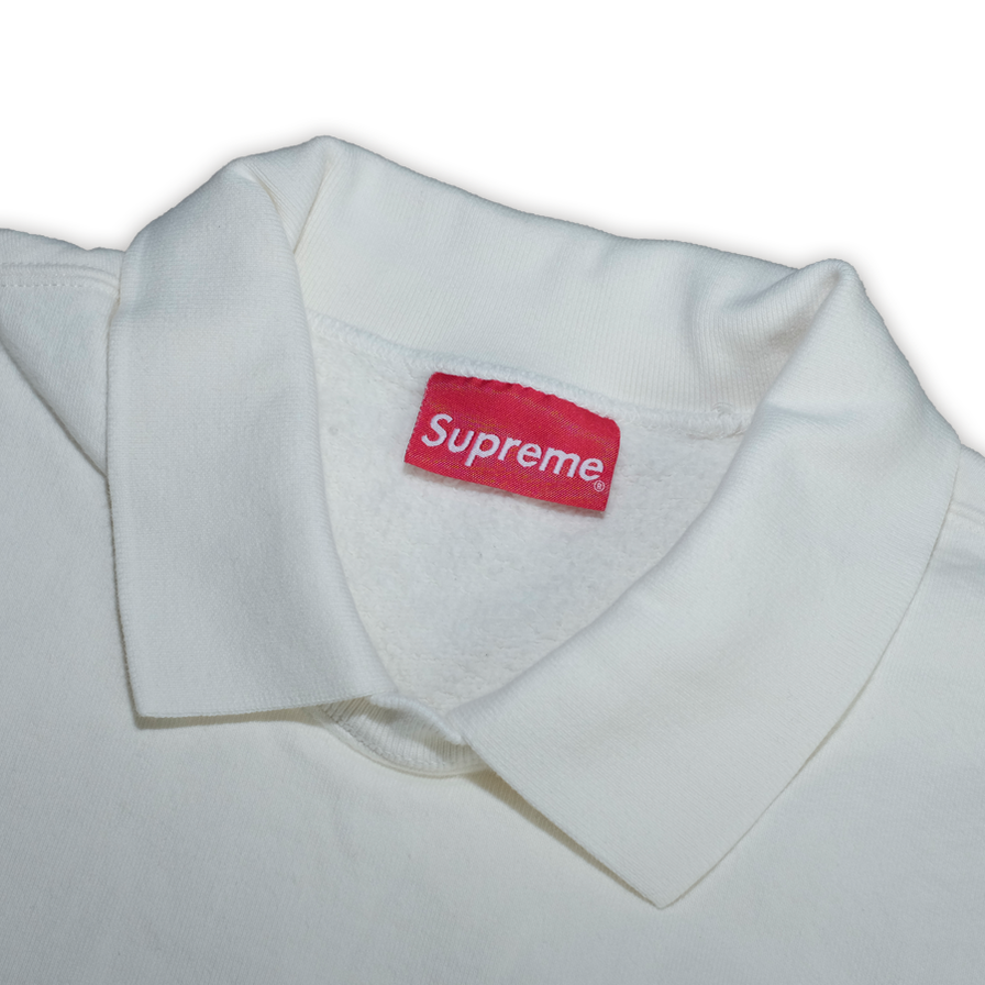 Supreme Polo Crewneck F/W 2017 Large - Double Double Vintage