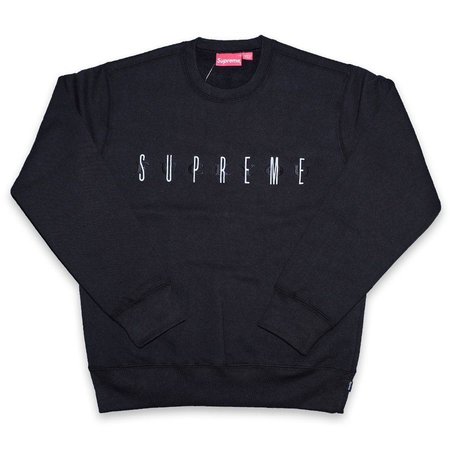 Supreme black sweater discount