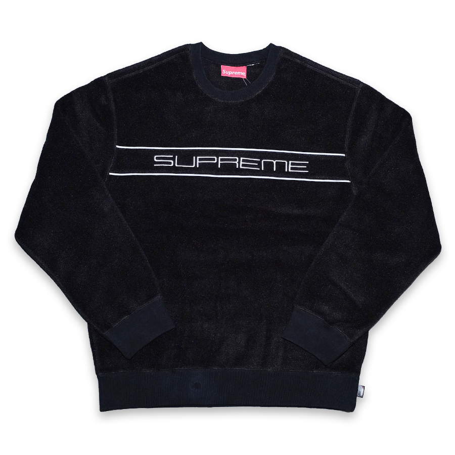 Supreme polartec 2025 fleece crewneck