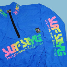 Vintage Surf Style Q-Zip Windbreaker Large / XLarge