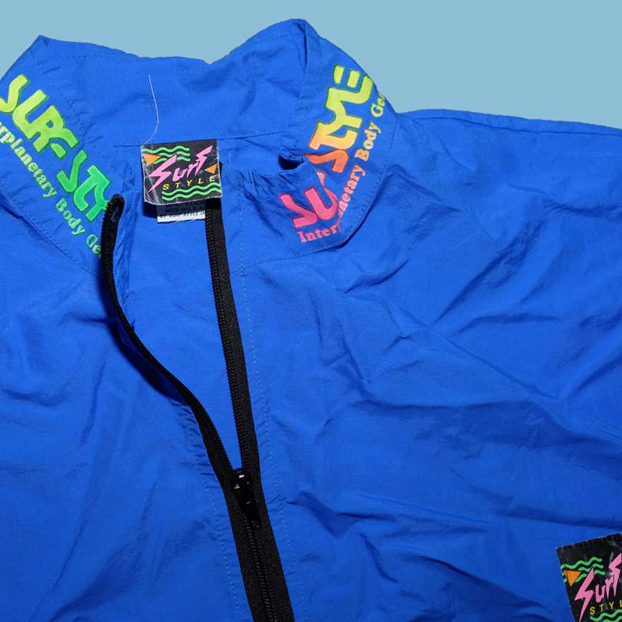 Vintage Surf Style Q-Zip Windbreaker Large / XLarge