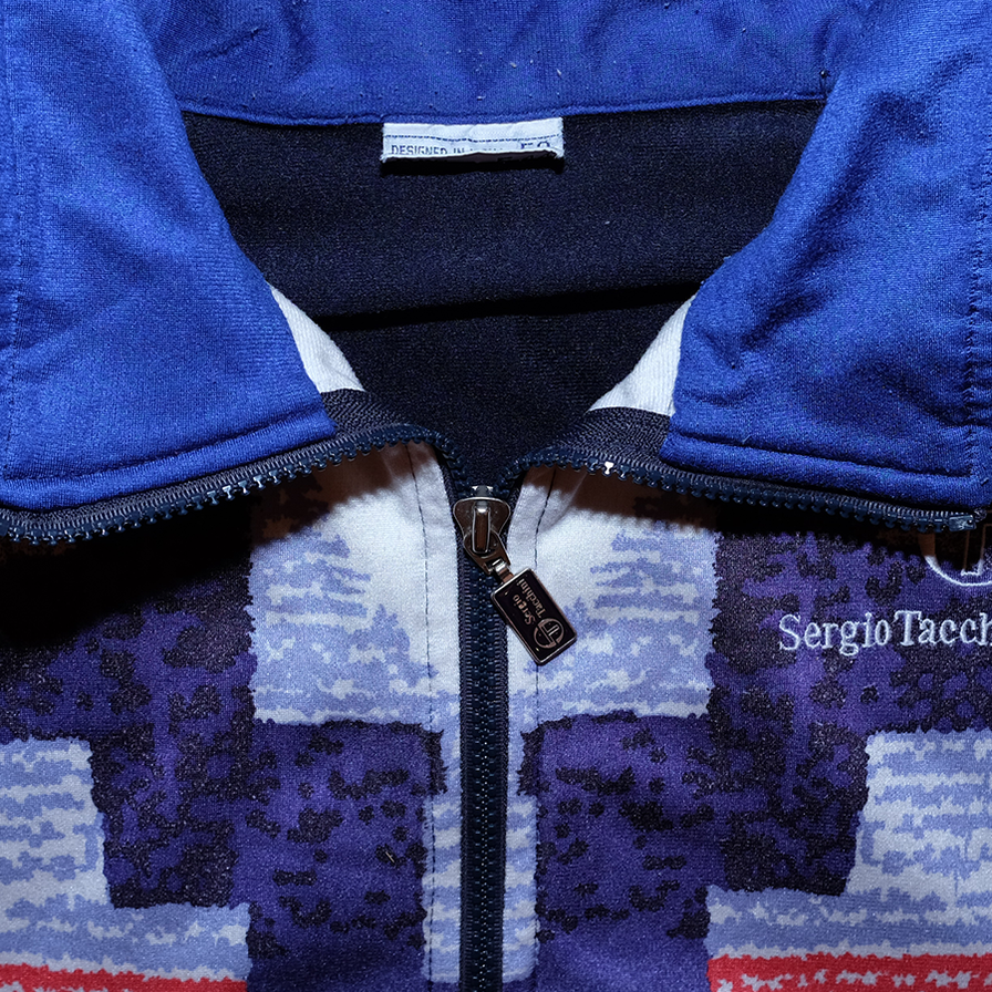 Vintage Segio Tacchini Trackjacket Large / XLarge - Double Double Vintage