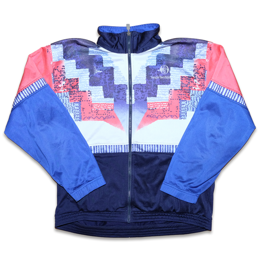 Vintage Segio Tacchini Trackjacket Large / XLarge - Double Double Vintage