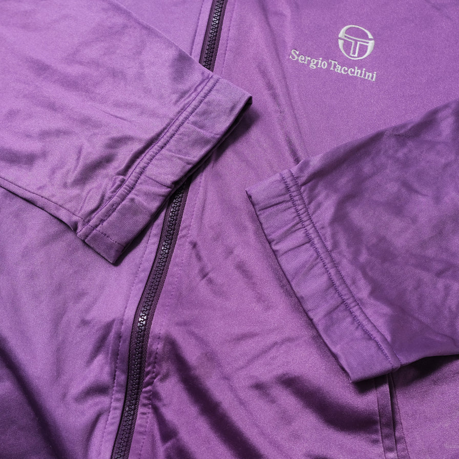 Vintage Sergio Tacchini Women's Track Jacket Medium / Large