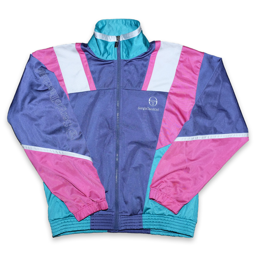 Vintage Sergio Tacchini Track Jacket Medium - Double Double Vintage