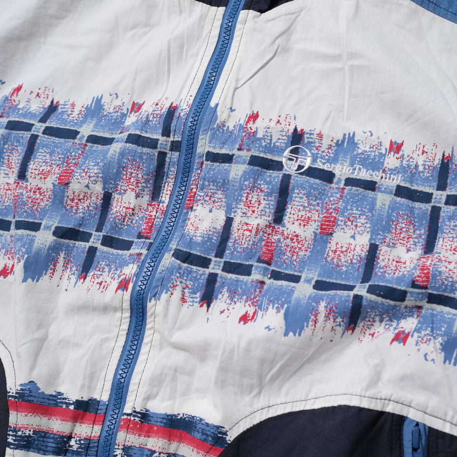 Vintage Sergio Tacchini Reversible Track Jacket XLarge