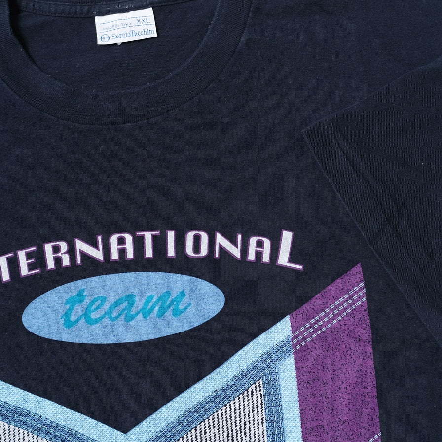 Vintage Sergio Tacchini T-Shirt XLarge