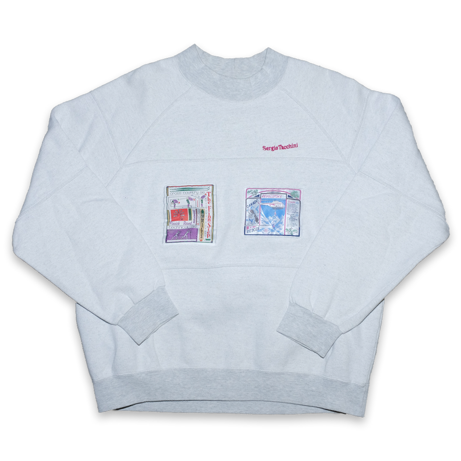 Vintage Sergio Tacchini Sweater XLarge - Double Double Vintage