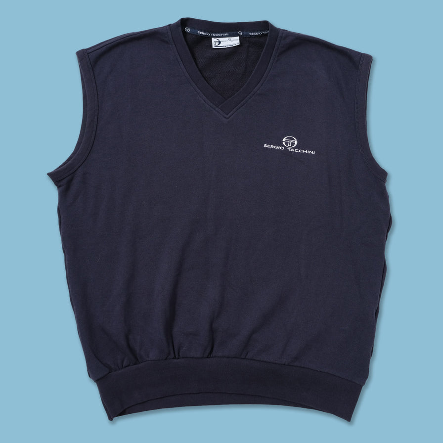 Vintage Sergio Tacchini Sweater Vest Medium / Large