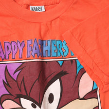 Vintage Taz Fathers Day T-Shirt Large