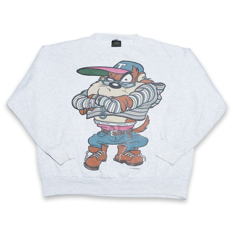 Vintage Taz Looney Tunes Sweater Medium