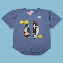Vintage Deadstock Taz Looney Tunes Baseball Jersey XLarge