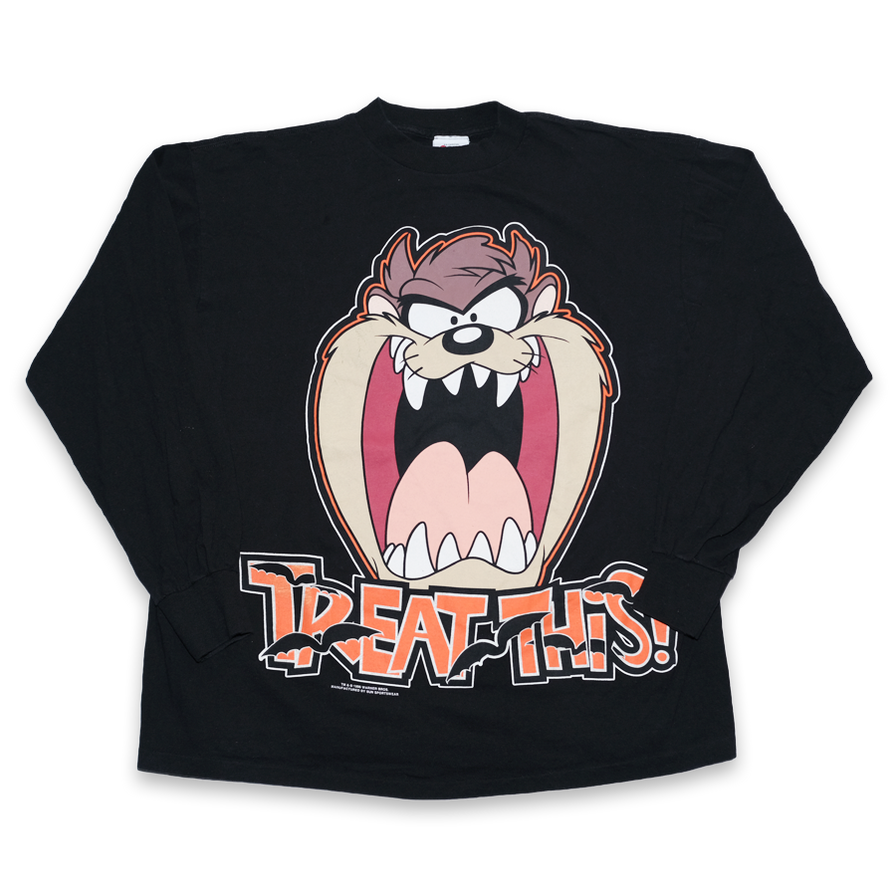 Vintage 1996 Taz Looney Tunes Longsleeve XLarge