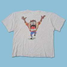 Vintage 1995 Taz Soccer T-Shirt Large / XLarge