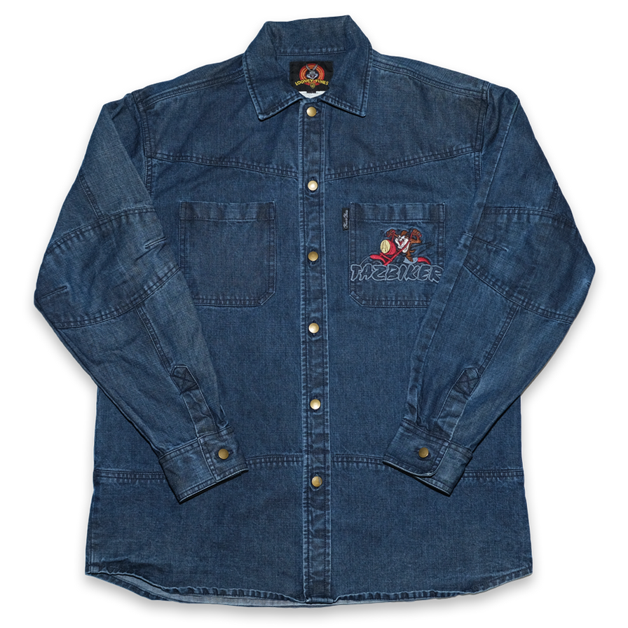 Vintage Looney Tunes Denim Shirt Large