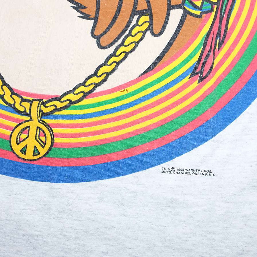 Vintage 1993 Taz Looney Tunes T-Shirt Medium / Large