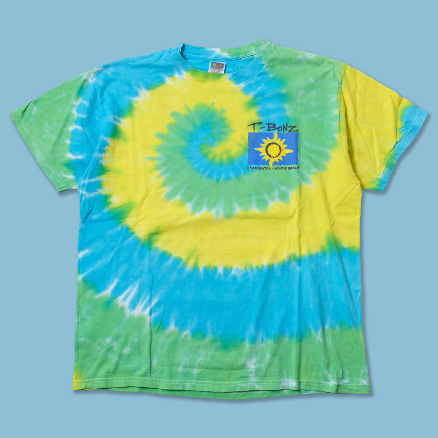Vintage Tie Dye T-Bonz T-Shirt XLarge