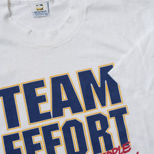 Vintage Team Effort T-Shirt XLarge