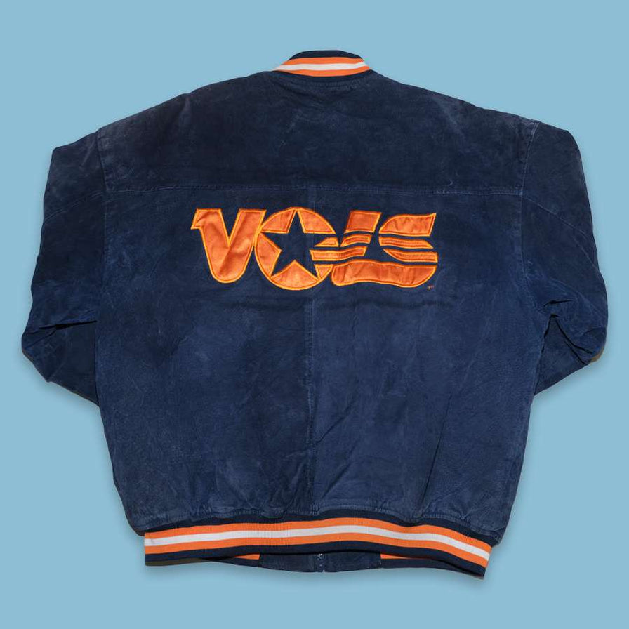 Vintage Tennessee Volunteers Velour College Jacket Large