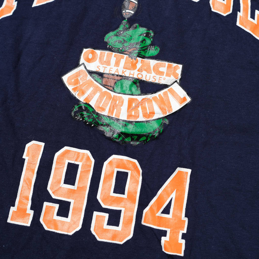 Vintage Tennessee Gator Bowl 1994 T-Shirt XLarge