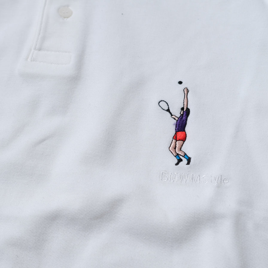 Vintage BMW Tennis Polo Large