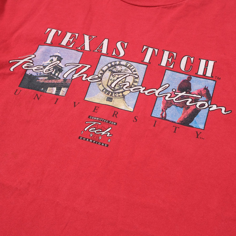 Vintage Texas Tech T-Shirt XLarge