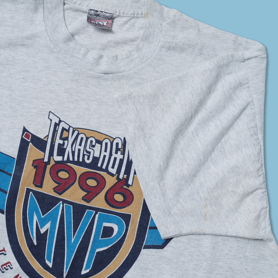 Vintage 1996 Tennis Camp MVP T-Shirt Large