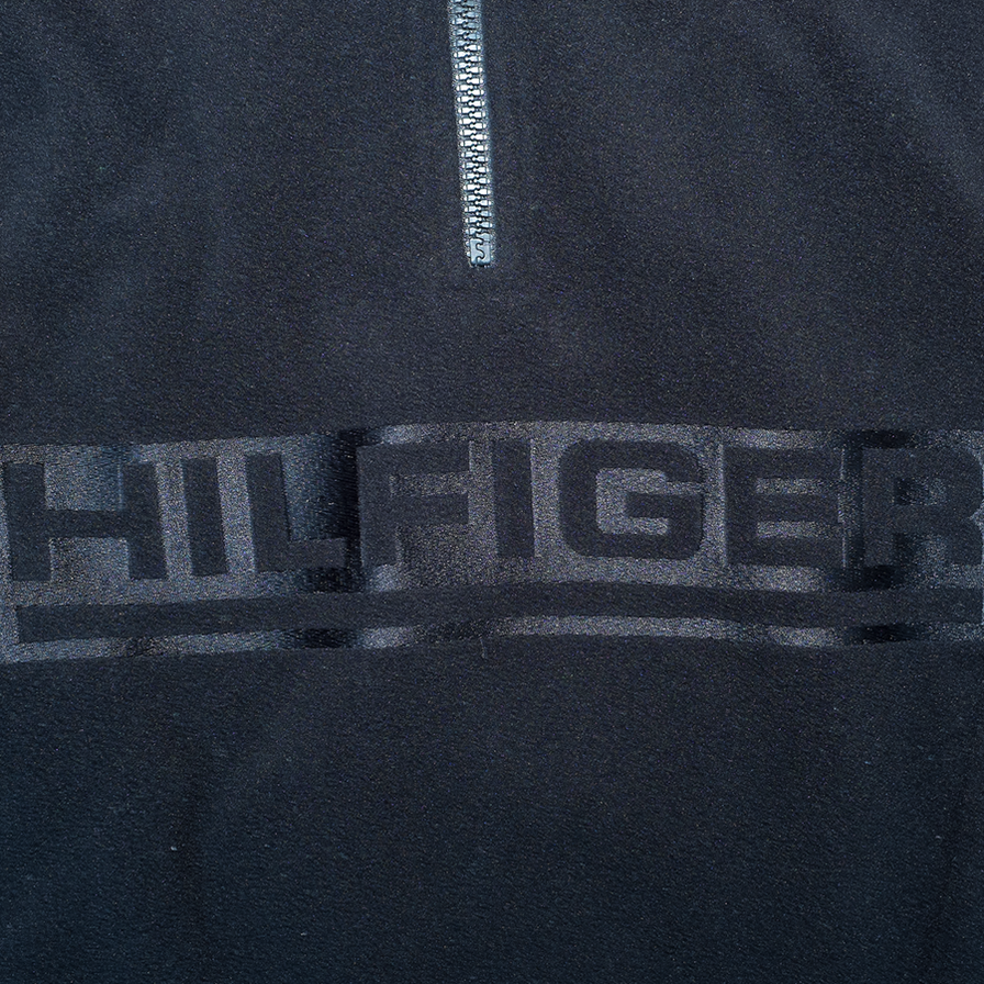 Tommy Hilfiger Half Zip Fleece Large - Double Double Vintage