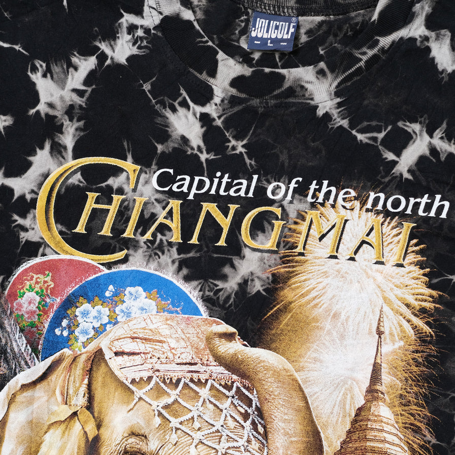 Vintage Thailand Tie Dye T-Shirt Large