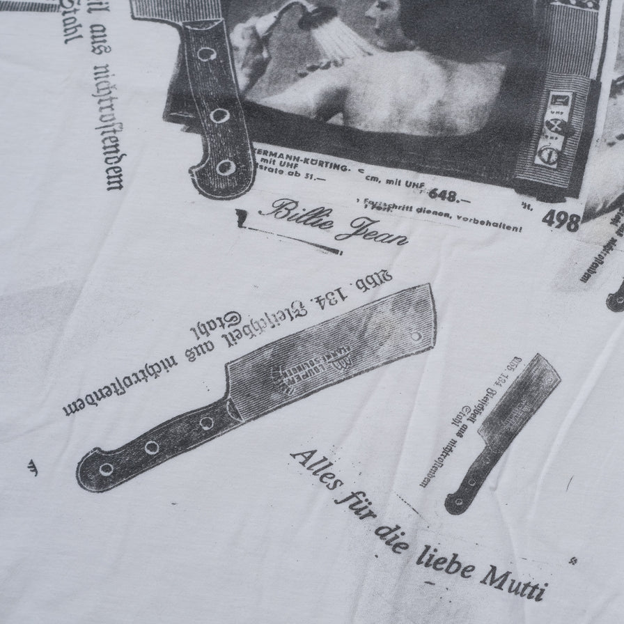 Vintage 1995 The Bates Billie Jean T-Shirt Large