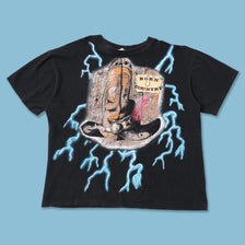 Vintage American Thunder Born Country T-Shirt Large / XLarge