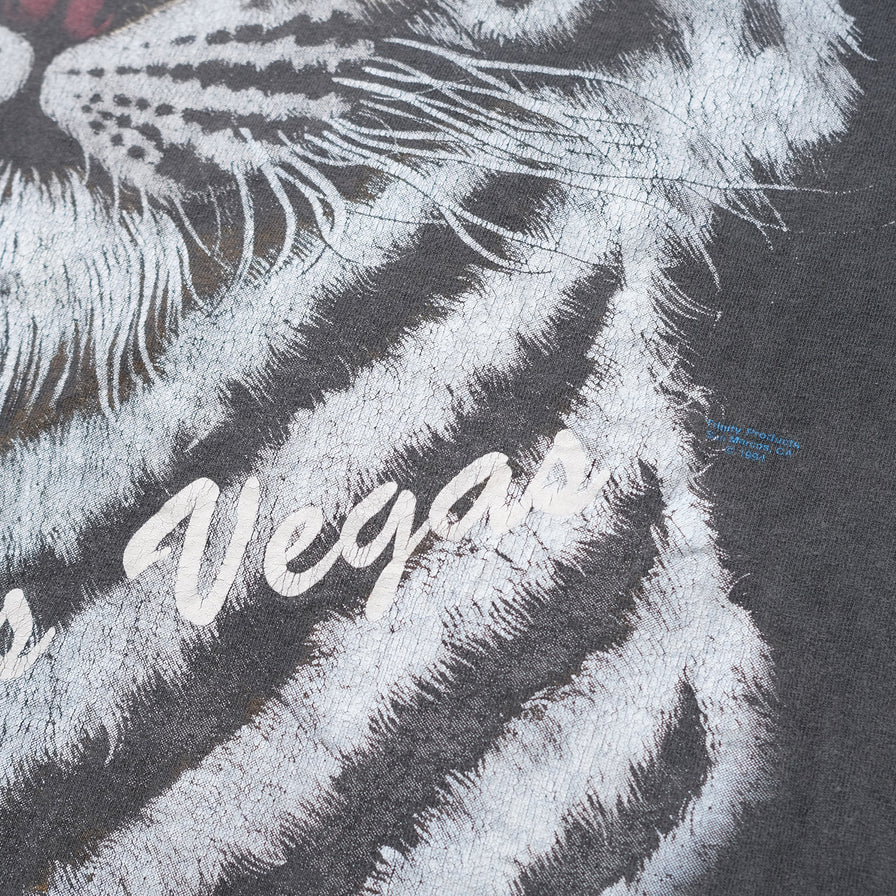 Vintage Las Vegas White Tiger T-Shirt Large / XLarge