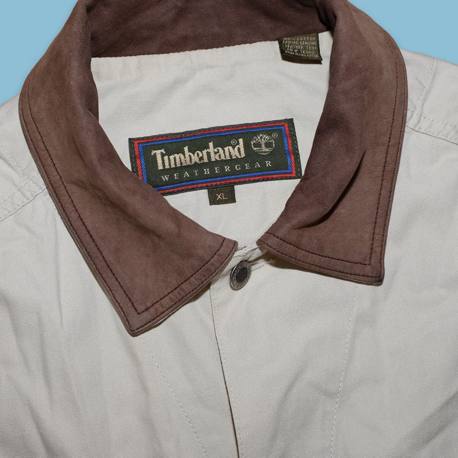 Vintage Timberland Cotton Jacket XLarge - Double Double Vintage