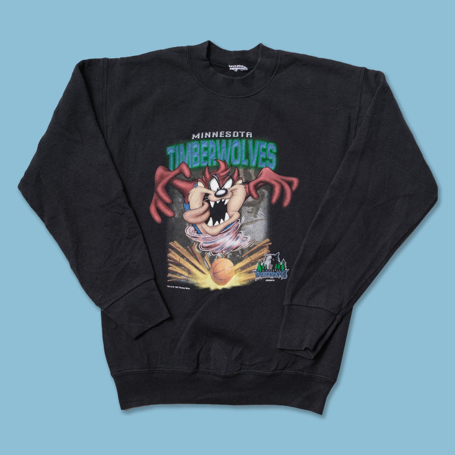 Vintage 1997 Taz Minnesota Timberwolves Sweater Small