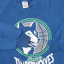 Vintage Minnesota Timberwolves Sweater Large