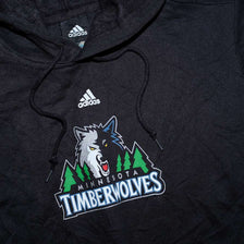 Vintage adidas Minnesota Timberwolves Hoody Medium